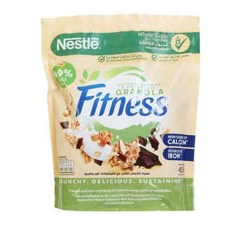 Fitness Granola Oats With Quinoa Almond & Chocolate 450g