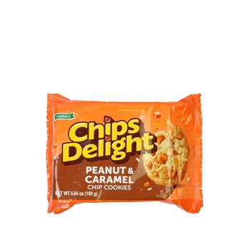 Galinco Chips Delight Peanut And Caramel Chip Cookies 160g