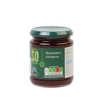 Sainsburys Organic Strawberry Conserve 340g