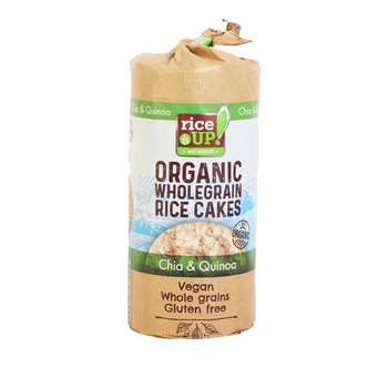 Rice Up Bio Organic Rice Cakes Chia Seeds & Quinoa 120g