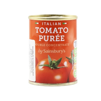 Sainsburys Italian Tomato Purée Double Concentrate 142g