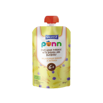 Salvest Ponn Organic 4 Grain Porridge 110g