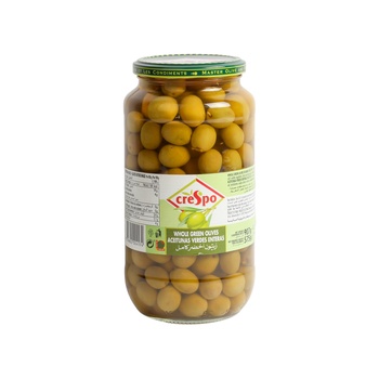 Crespo Whole Green Olives 575g