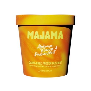 Majama Ice Cream Alphonso Mango and Passion Fruit 473ml