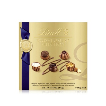 Lindt Swiss Luxury Selection Deluxe Assorted Chocolate 143g