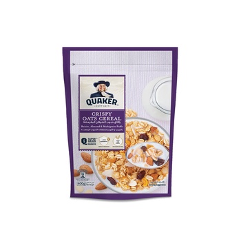 Quaker Cereal Raisin & Almond 400g