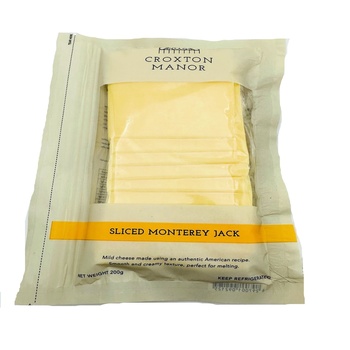 Croxton Manor Monterey Jack Slices 200G