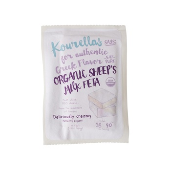 Kourellas Organic Sheep Milk Feta 150g