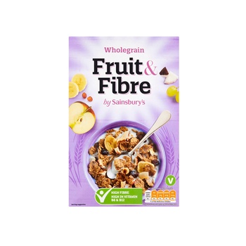 Sainsburys Fruit And Fibre 750g