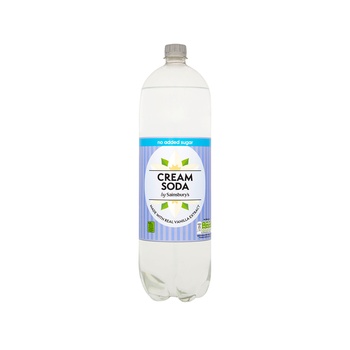 Sainsburys No Added Sugar Cream Soda 2 ltr
