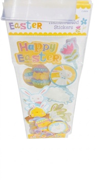 Peaking Bunnies Window Stickers