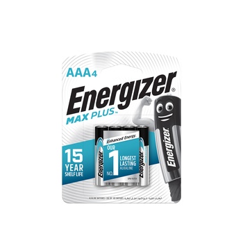 Energizer Maxplus Battery AAA (Pack 4)