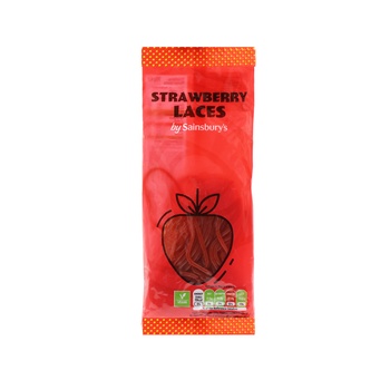 Sainsburys Strawberry Laces 70g