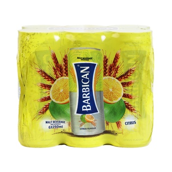 Barbican Citrus Malt Beverage 250ml Pack of 6