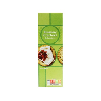 Sainsburys Rosemary Cracker 185g