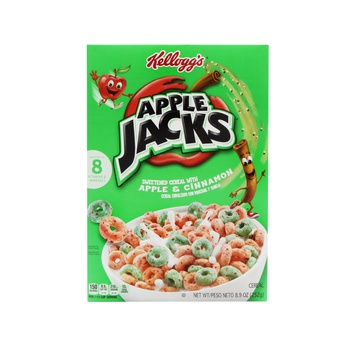 Kelloggs Cereal Apple Jacks 8.9oz
