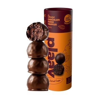 Plaay Chocolate Fudge Truffles 60g