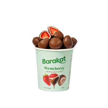 Barakat Strawberry Chocolate Coated Fruit Bites 190g