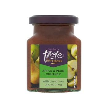 Sainsburys Taste The Difference Apple  Pear Chutney 200G