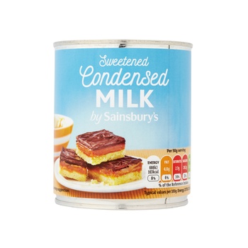 Sainsburys Condensed Milk 397g