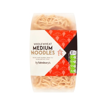 Sainsburys Wholewheat Noodles 250g