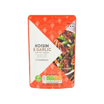 Sainsburys Hoisin And Garlic Stir Fry Sauce 120g