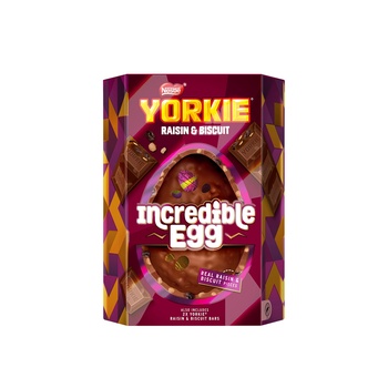 Yorkie Raisin And Biscuit Giant  Egg 388g