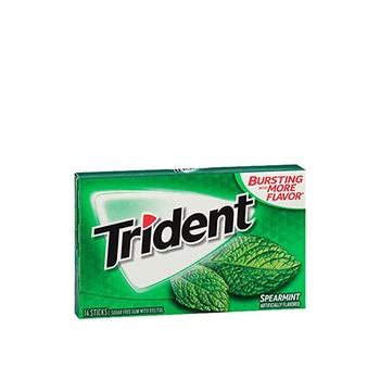 Trident Sugarfree Gum Spearmint 26.6g