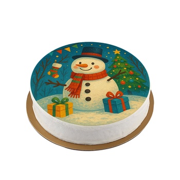 Snowman Royal Icing Cake 1Kg