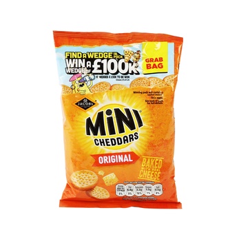 Jacobs Mini Cheddars Original 45g