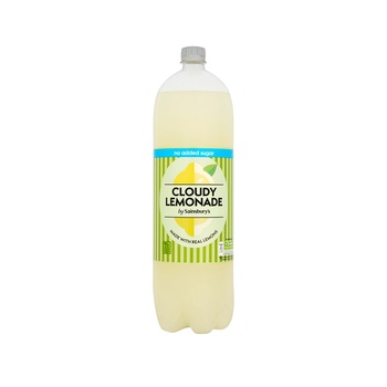 Sainsburys No Added Sugar Cloudy Lemonade 2 ltr