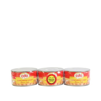 Cdo Luncheon Meat 3pack 350g(Pork)