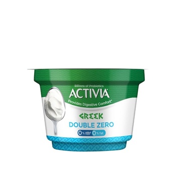 Activia Greek Yoghurt Plain Double Zero 150g