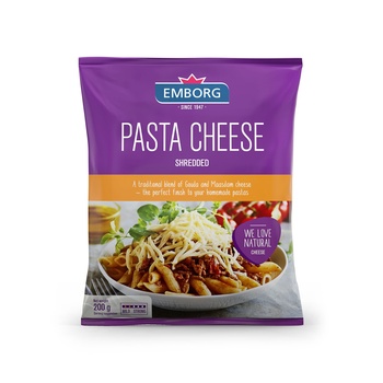 Emborg Pasta Cheese Shredded 200g