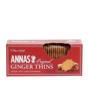 Annas Biscuits Ginger Thins 150g