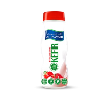 Al Rawabi Kefir Strawberry 200ml