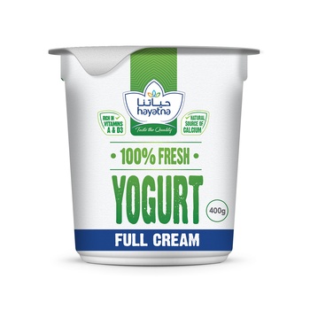 Hayatna Yoghurt Full Fat 400g