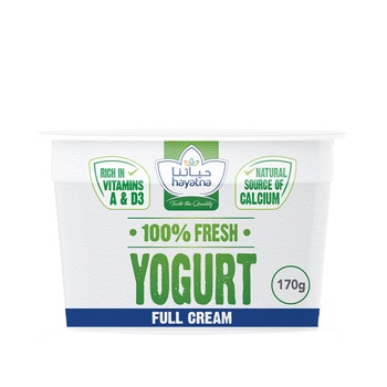 Hayatna Yoghurt Full Fat 170g