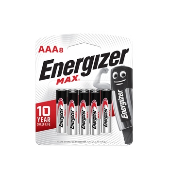 Energizer Max AAA8 Alkaline Batteries