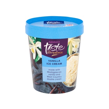 Sainsburys Taste The Difference Vanilla 480ml