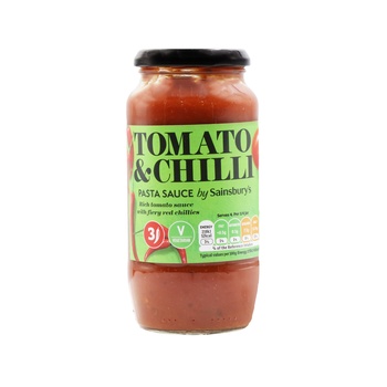 Sainsburys Tomato And Chilli Pasta Sauce 500g