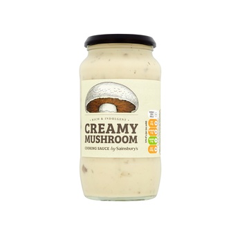 Sainsburys Creamy Mushroom Cooking Sauce 460g