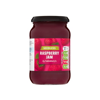 Sainsburys Seedless Raspberry Jam 454g
