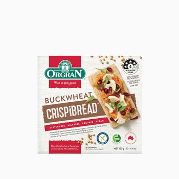 Orgran Toasted Buckwheat Crispibread 125g