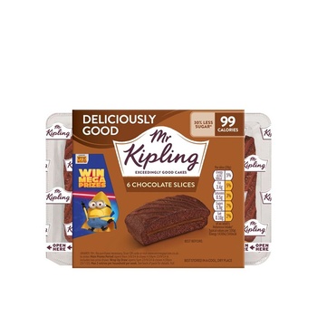 Mr Kipling 6 Chocolate & Orange Slices 156g