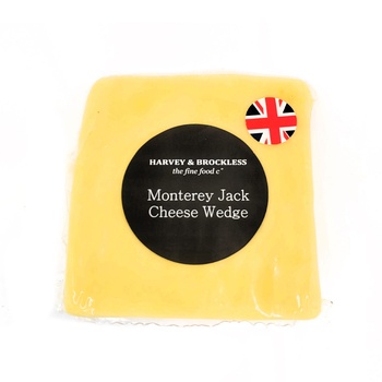 Harvey And Brockless Monterey Jack Cheese Wedge 200g