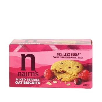 Nairns Mixed Berries Oat Biscuits 200g