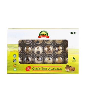 Al Bustan Farm Quail Eggs 18s