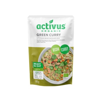 Auga Organic Green Curry Mung Beans And Black Rice