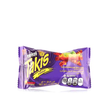 Takis Fuego Pepper Lime Mini 34g